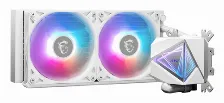 Enfriamiento Liquido Msi Mag Coreliquid I240, 2x 120mm, Hasta 2100rpm, Blanco